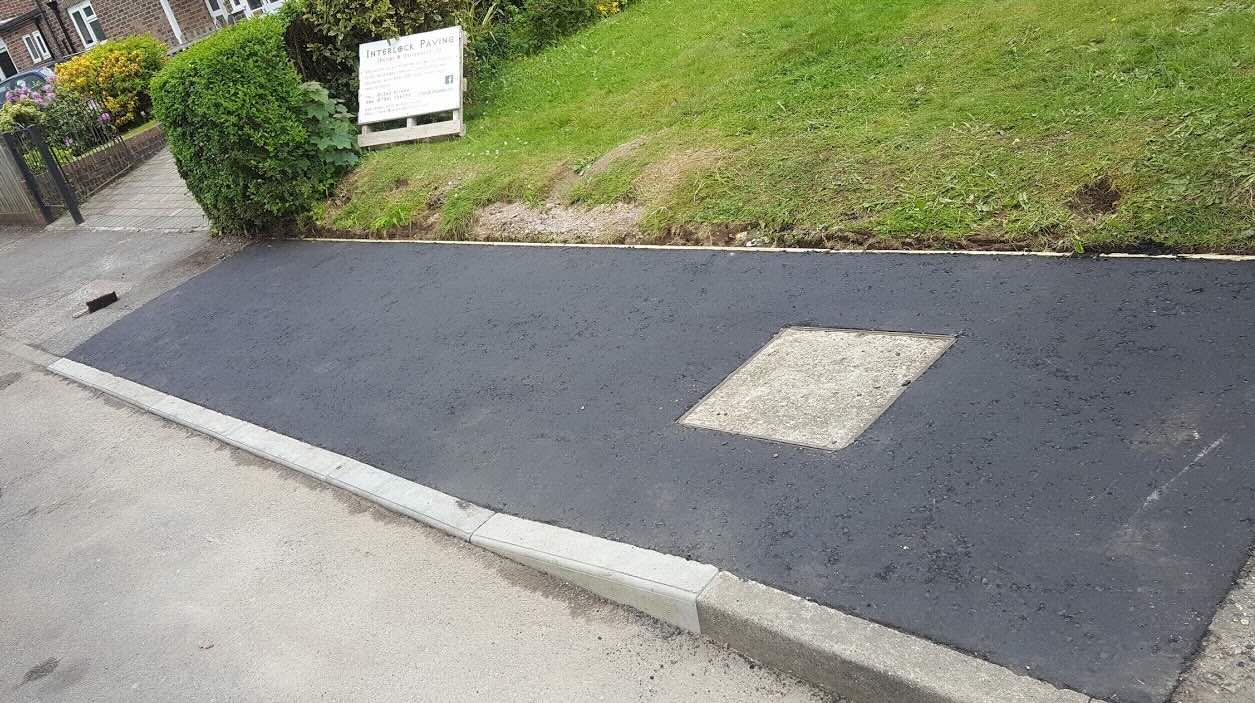 Interlock Paving dropped kerb